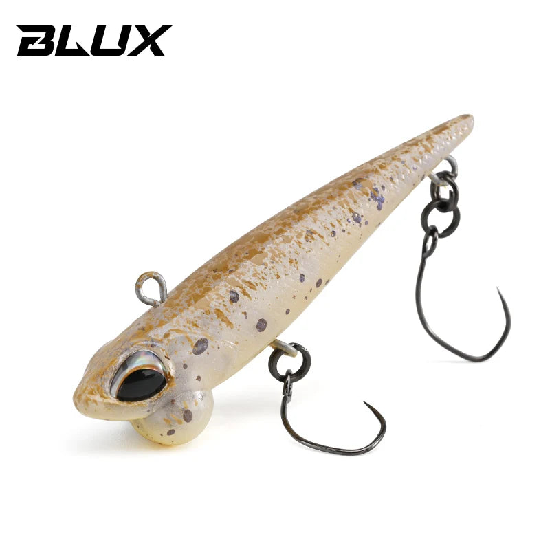 BLUX Shineride 45mm 4g Lipless Sinking Plug Fishing Lure Crankbait Stream Area Trout Darts Plastic Artificial Bait Tackle