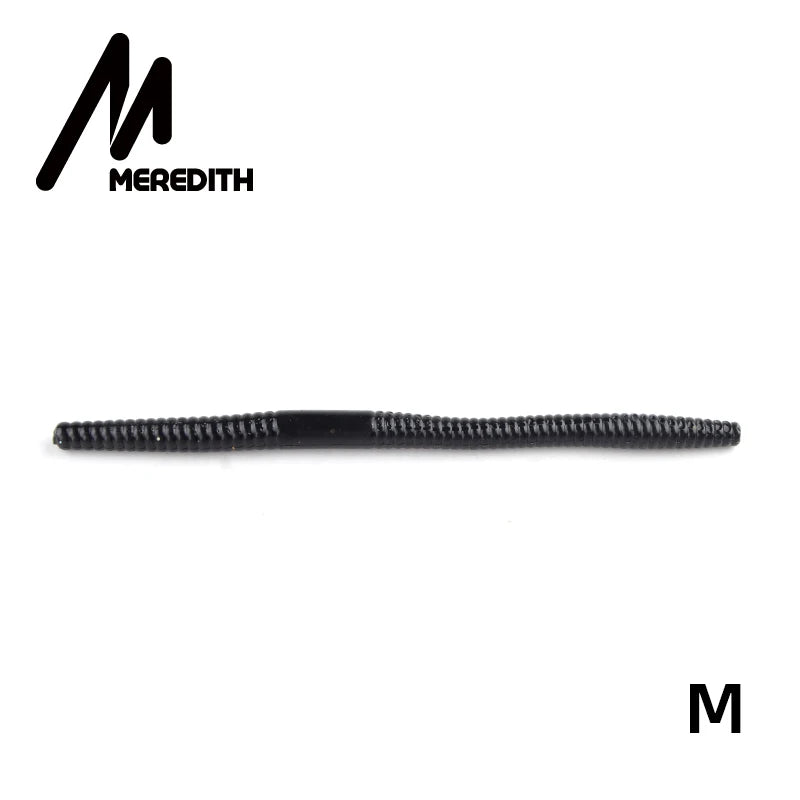 MEREDITH Fishing Soft Lures 140mm 5.3g 10pcs Artificial Worm Baits Silicone Fishing Lures crankbait Fishing Tackle