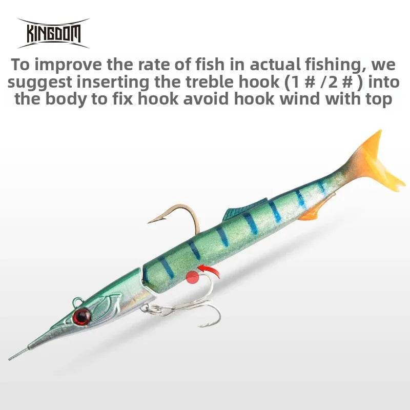 Kingdom T-NEEDLE Jig Soft Lures - Fish & Cheaps | Fishing & Outdoor Gear