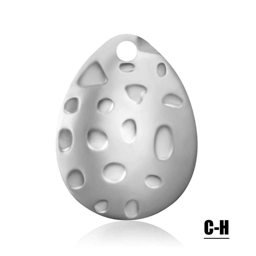 Spinpoler Silver Brass Spinner Blades (20pcs) - Fish & Cheaps | Fishing & Outdoor Gear