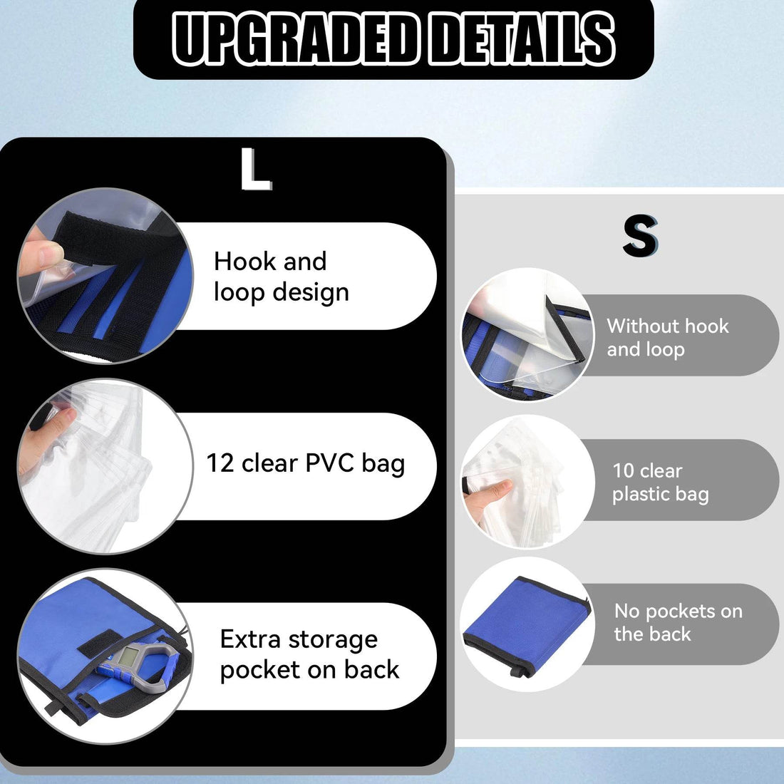 Booms 12-Pocket Tackle Accessory Storage Bag - Fish & Cheaps | Fishing & Outdoor Gear