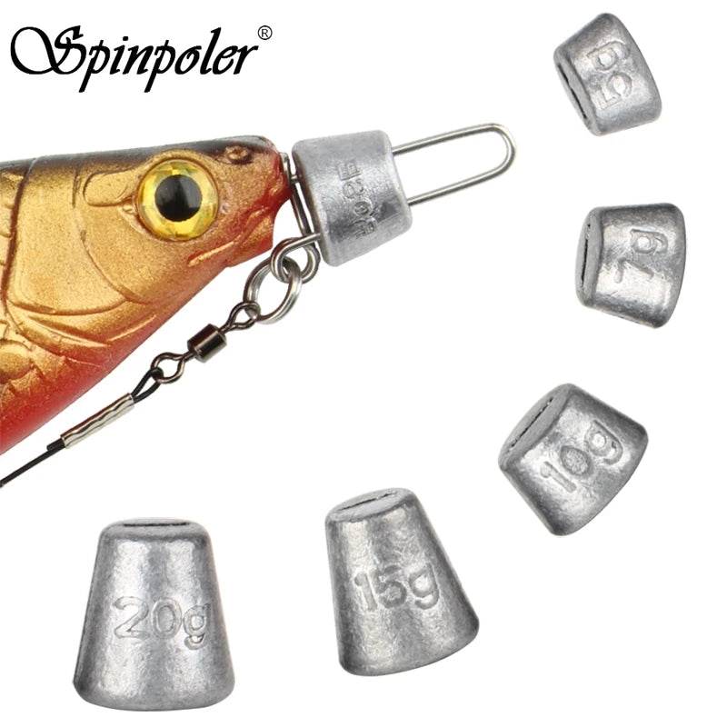 Spinpoler Multi-Depth Screw Sinker – Versatile Weight System - Fish & Cheaps | Fishing & Outdoor Gear