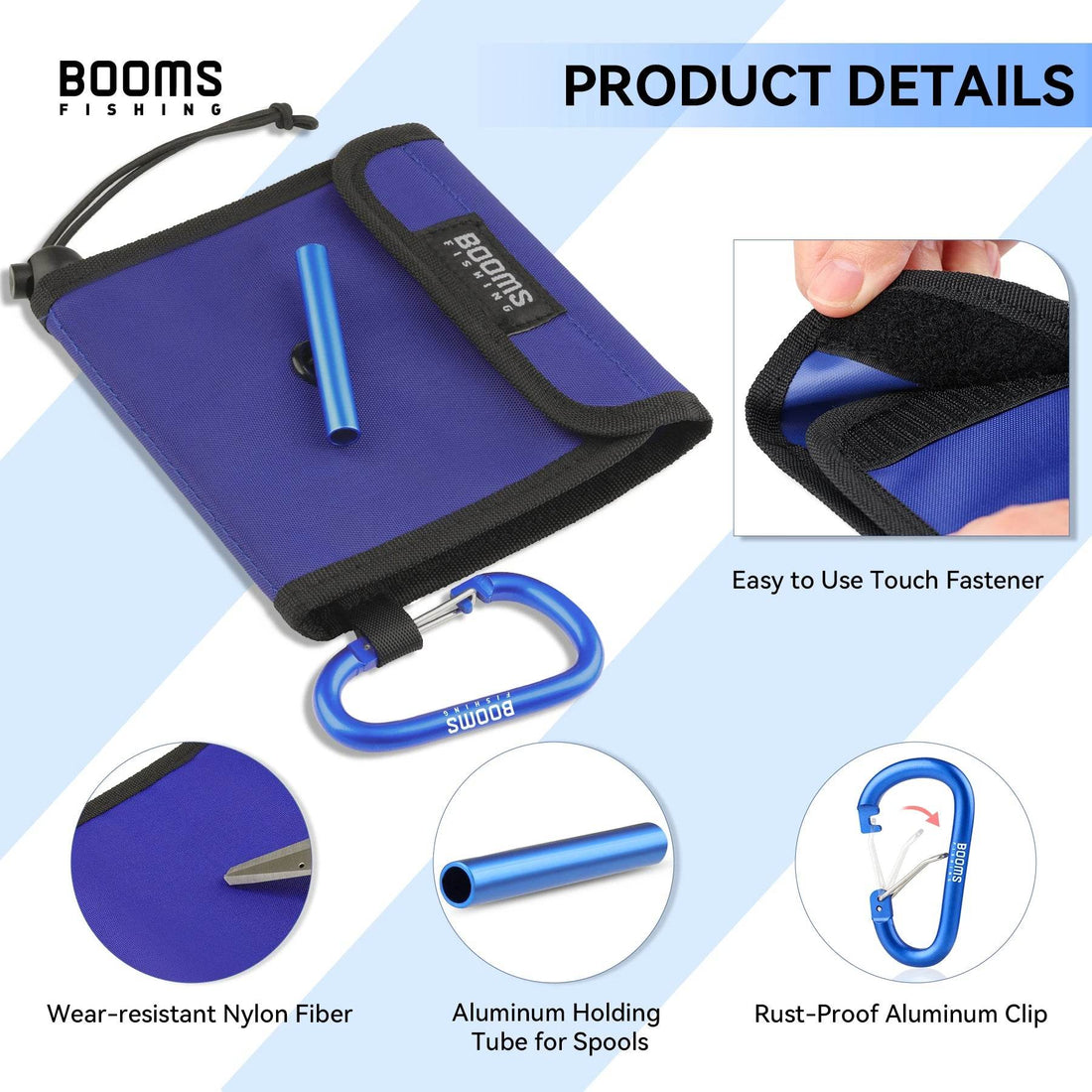 Booms SH2 Tackle Bag – 10 Pocket Lure and Line Wallet - Fish & Cheaps | Fishing & Outdoor Gear