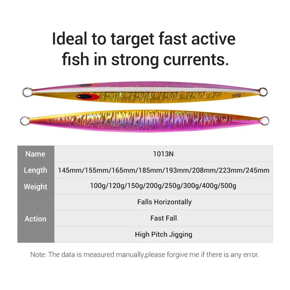 Noeby Metal Jig Lure – Deep Sea Heavy Game - Fish & Cheaps | Fishing & Outdoor Gear