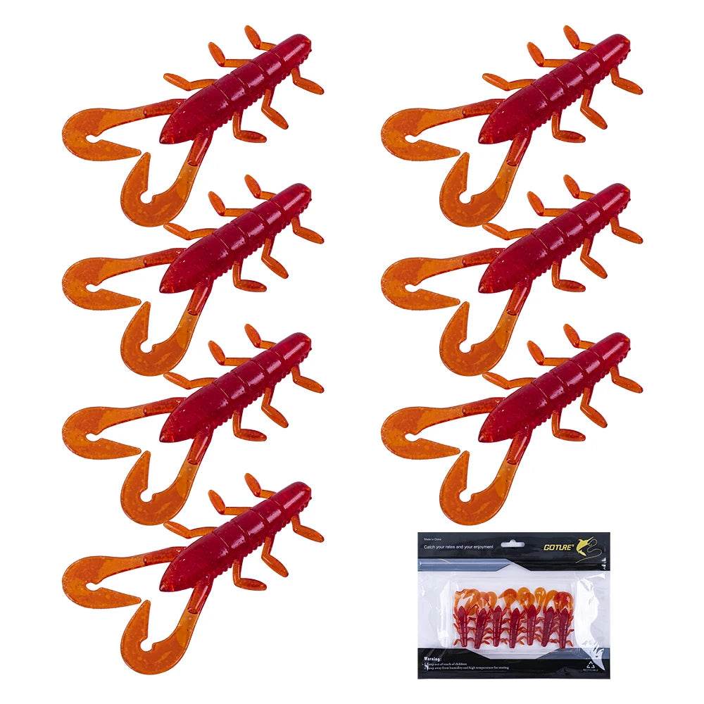 Goture 65mm Soft Bait Lure Set - Fish & Cheaps | Fishing & Outdoor Gear