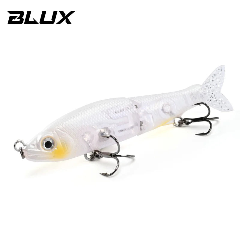 BLUX JACK CLAW 70F 70mm 4.2g Slow Floating Jointed Swimbait Minnow Wobbler Fishing Lure Artificial Hard Bait for Pike Bass Trout