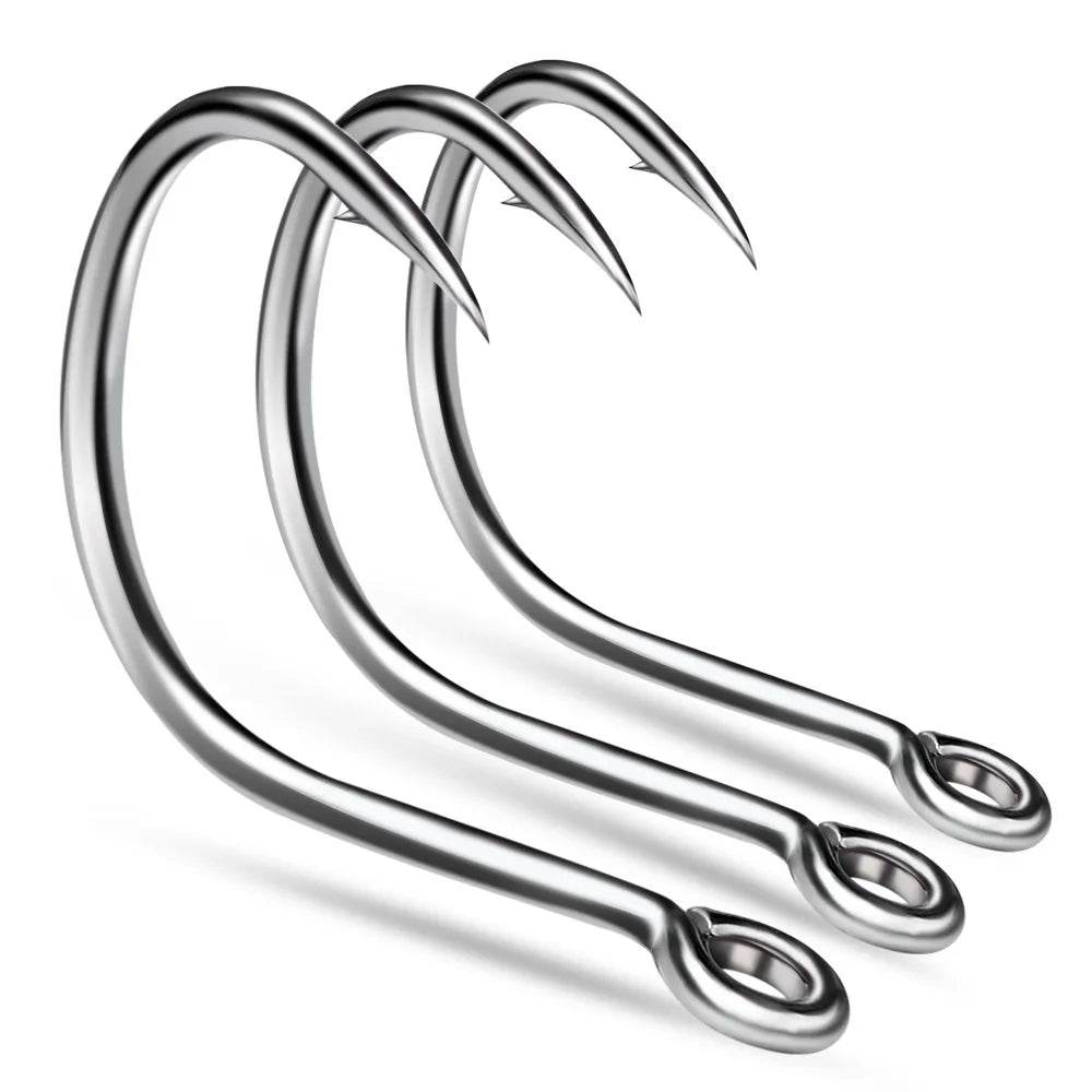 PROBEROS 10pcs Circle Fishing Hooks - Fish & Cheaps | Fishing & Outdoor Gear