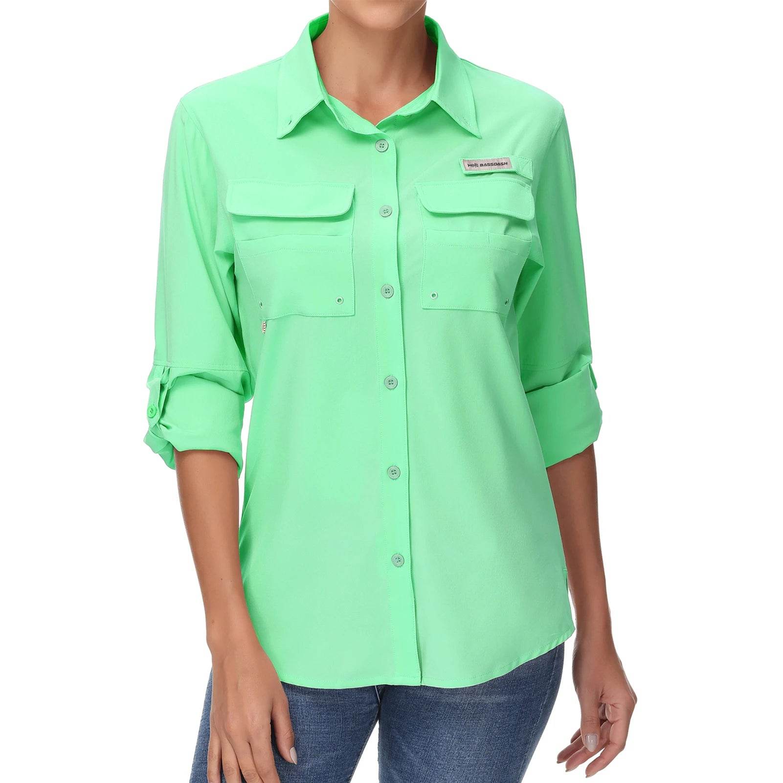 Bassdash Women's UPF 50 Performance Fishing Shirt - Fish & Cheaps | Fishing & Outdoor Gear