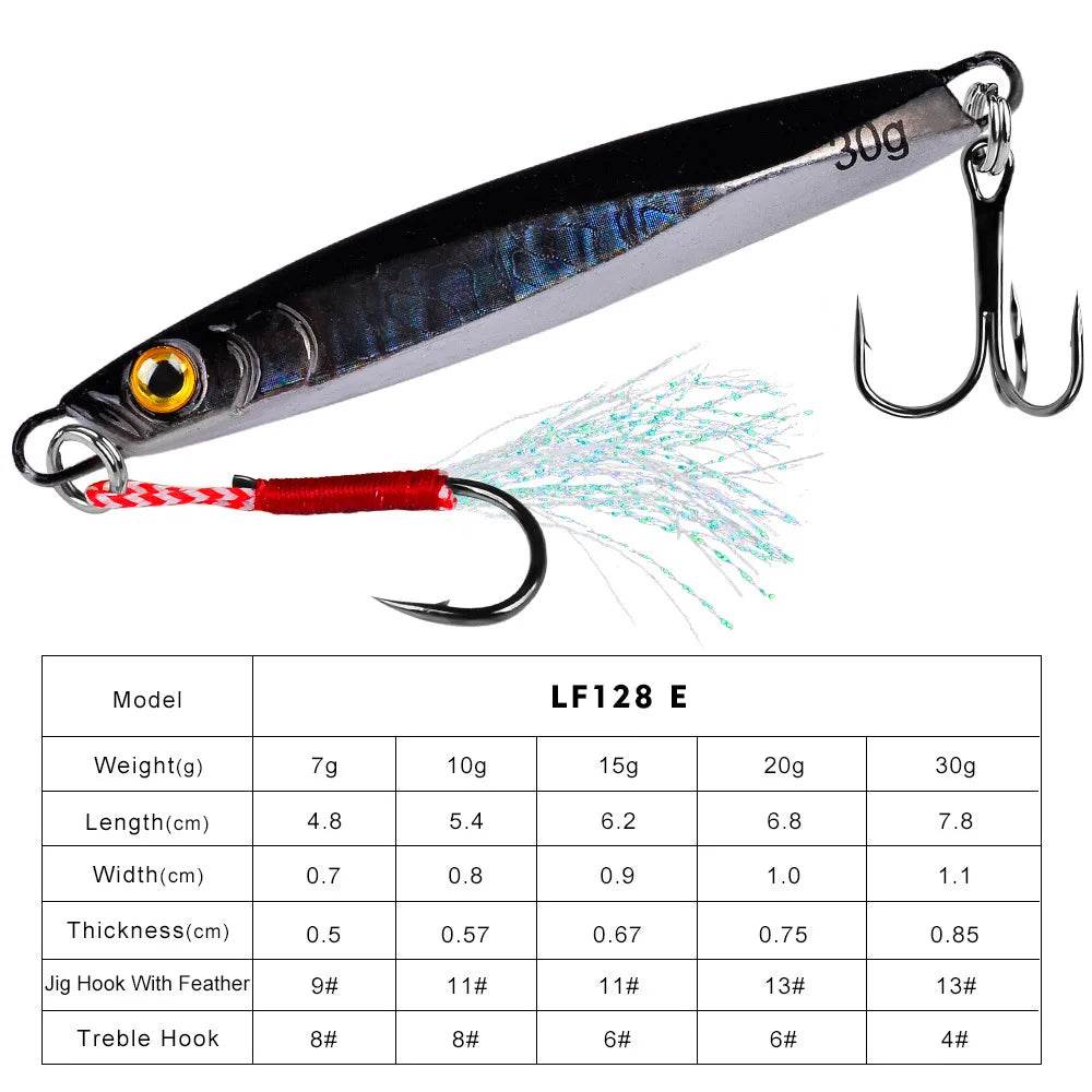PROBEROS Japen Metal Cast Jig Spoon - Fish & Cheaps | Fishing & Outdoor Gear
