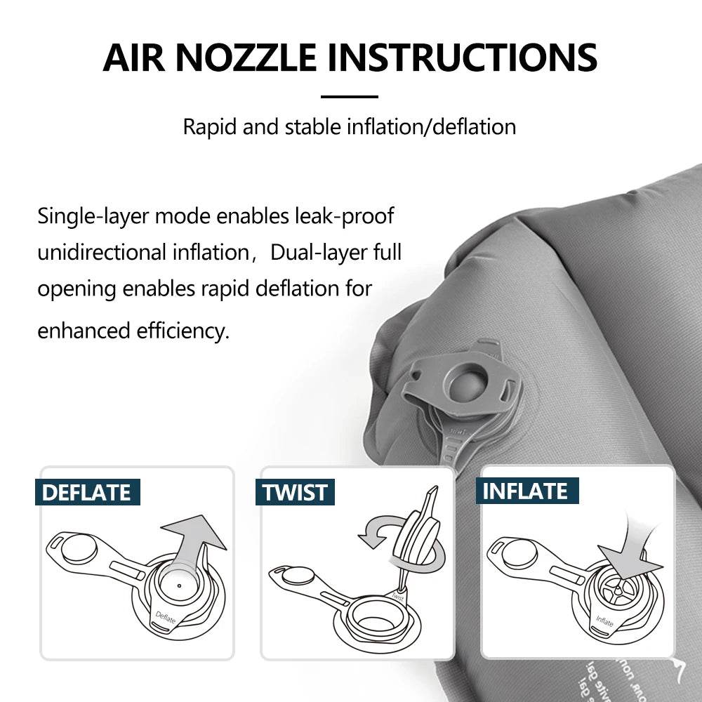 Widesea 7.6R Double Inflatable Camping Mattress - Fish & Cheaps | Fishing & Outdoor Gear