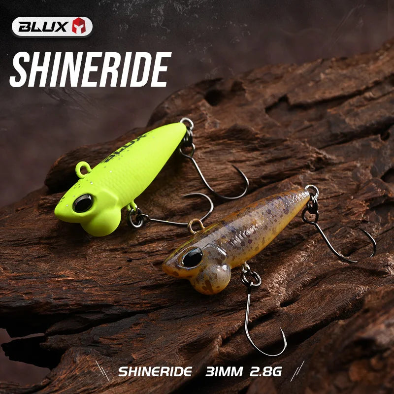 BLUX Shineride Nano 31mm 2.8g Lipless Sinking Plug Fishing Lure Crankbait Stream Area Trout Darts Plastic Artificial Bait Tackle