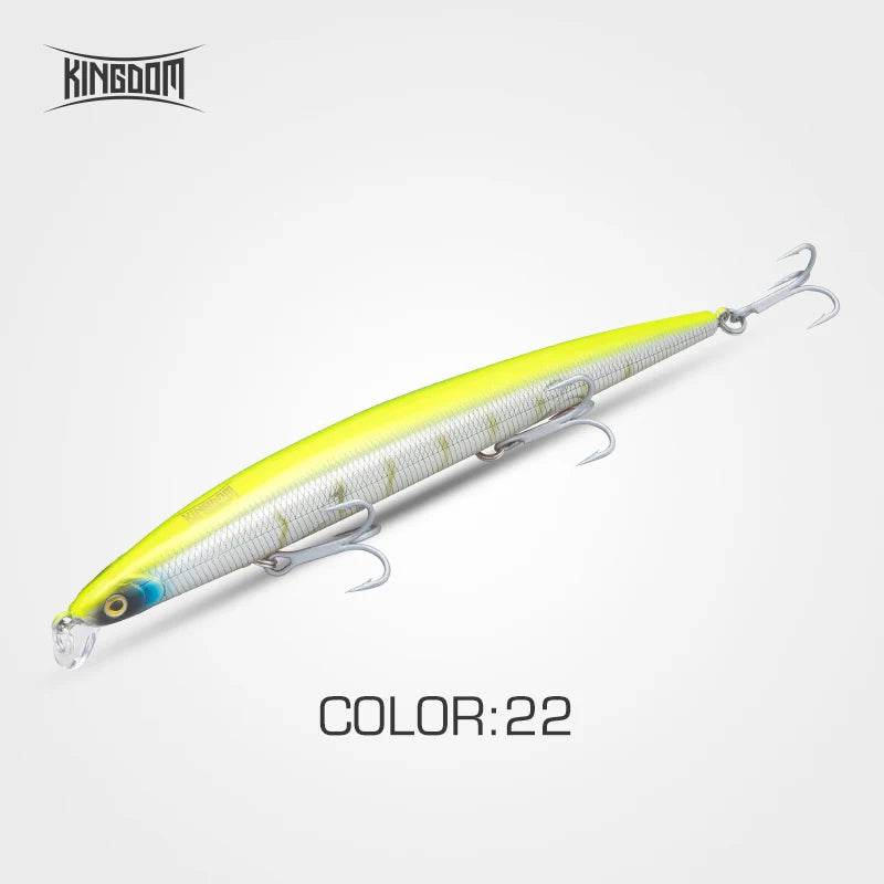 Kingdom Long Casting Minnow – Distance & Versatility - Fish & Cheaps | Fishing & Outdoor Gear
