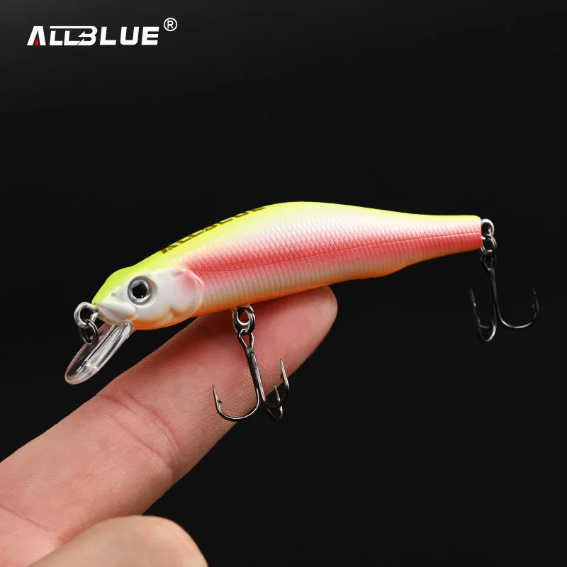 ALLBLUE TRACK 80SP Suspend Wobbler Magnetic Longcast Minnow 8.5g Jerkbait Fishing Lure Hard Plastic Artificial Bait Pike Tackle