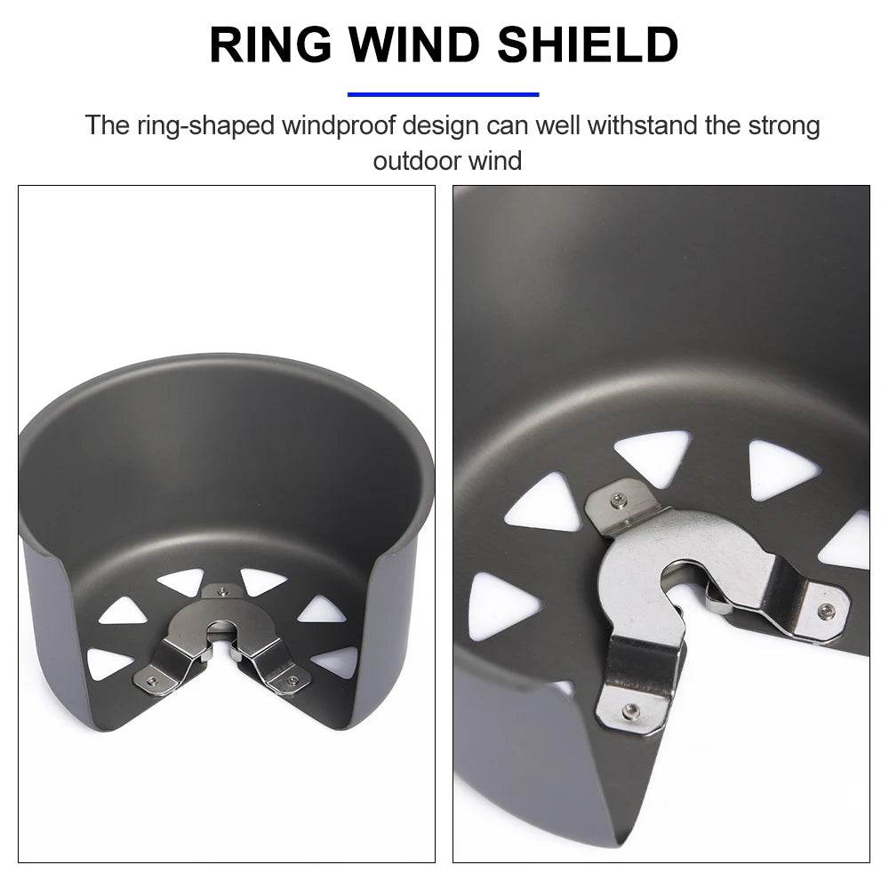 Widesea Camping Gas Stove Wind shield — Outdoor Wind Guard - Fish & Cheaps | Fishing & Outdoor Gear