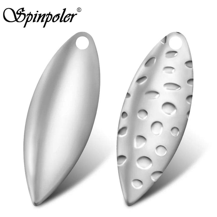 Spinpoler Silver Brass Spinner Blades (20pcs) - Fish & Cheaps | Fishing & Outdoor Gear