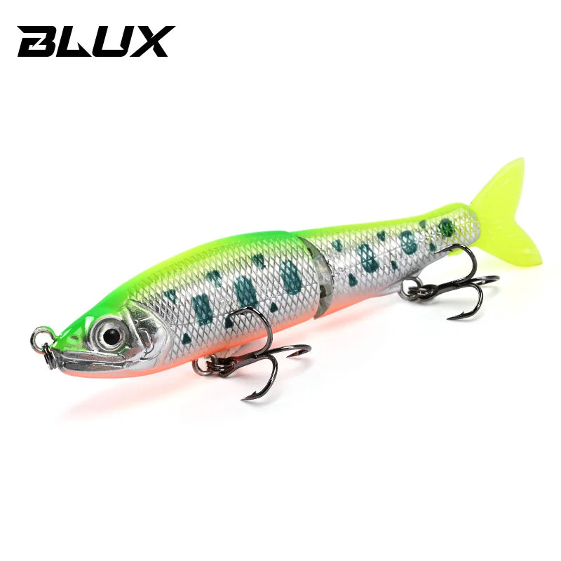 BLUX JACK CLAW 70F 70mm 4.2g Slow Floating Jointed Swimbait Minnow Wobbler Fishing Lure Artificial Hard Bait for Pike Bass Trout