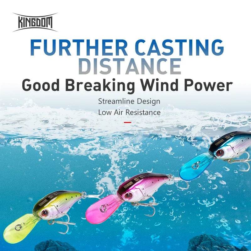 Kingdom Slow Sinking Minnow 5g 50mm - Fish & Cheaps | Fishing & Outdoor Gear