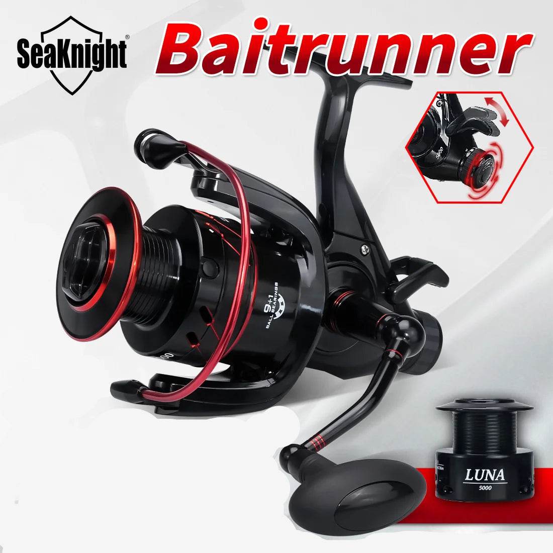 SeaKnight Baitrunner Carp Reel – LUNA 4000/5000/6000 - Fish & Cheaps | Fishing & Outdoor Gear