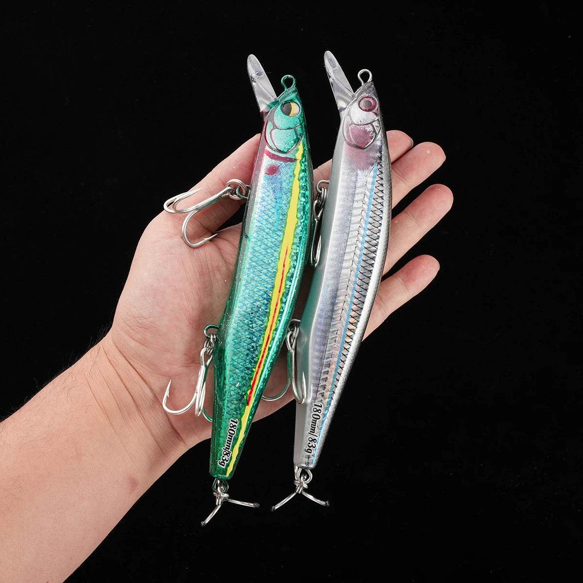 Johncoo 18cm Floating Minnow – Big Game Lure - Fish & Cheaps | Fishing & Outdoor Gear