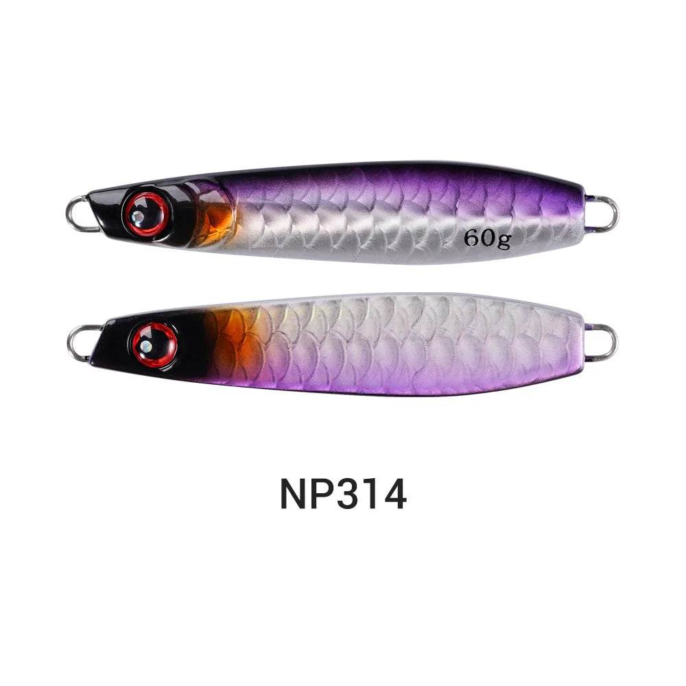Noeby Metal Jig Lure 60g – Tail Spinner Jig - Fish & Cheaps | Fishing & Outdoor Gear