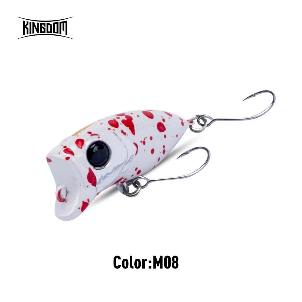 Kingdom Micro Minnow 35mm Floating Popper - Fish & Cheaps | Fishing & Outdoor Gear