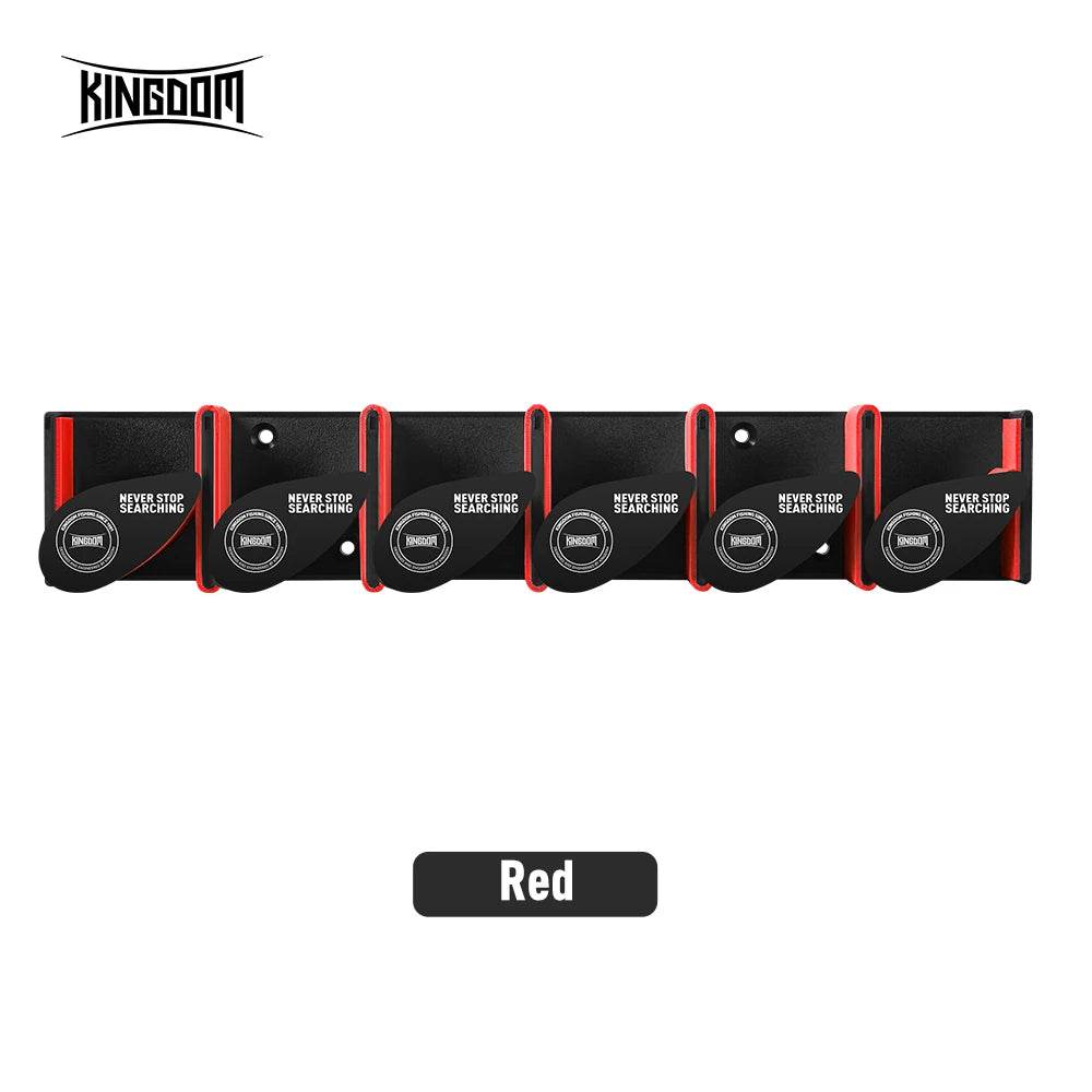 Kingdom 6-Rod Wall Storage Rack - Fish & Cheaps | Fishing & Outdoor Gear