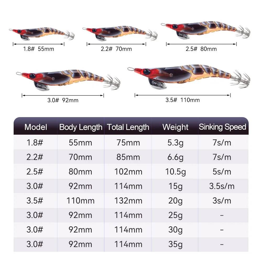 Kingdom Luminous EGI Squid Jig - Fish & Cheaps | Fishing & Outdoor Gear