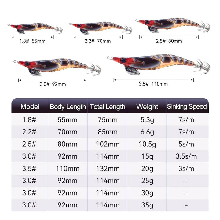 Kingdom Luminous EGI Squid Jig - Fish & Cheaps | Fishing & Outdoor Gear