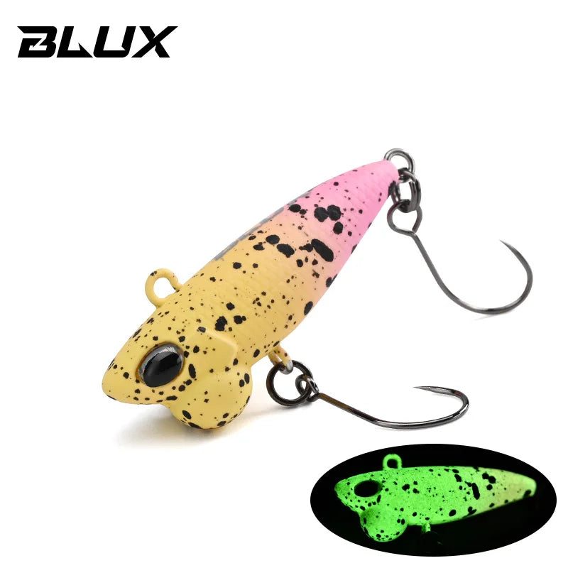 BLUX Shineride Nano 31mm 2.8g Lipless Sinking Plug Fishing Lure Crankbait Stream Area Trout Darts Plastic Artificial Bait Tackle
