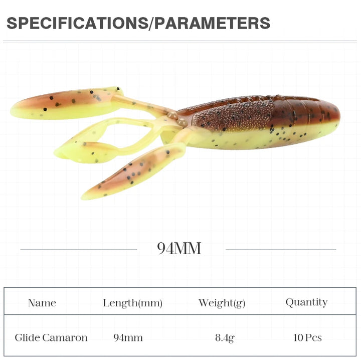 MEREDITH Fishing Lure Glide Camaron