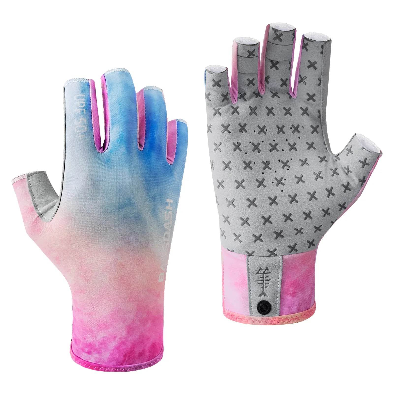 BASSDASH 3/4 Finger UPF 50+ Sun Gloves - Fish & Cheaps | Fishing & Outdoor Gear