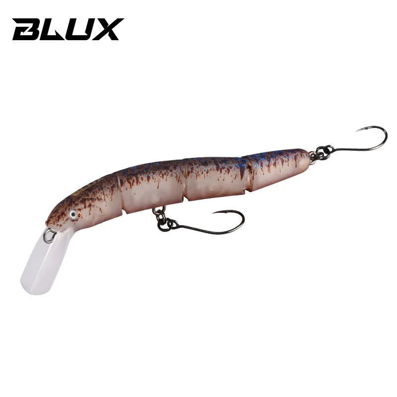 BLUX HYDRAM-S Joint Minnow 70mm 4g Fishing lure Sinking Crank Wobbler Area Trout  Stream Freshwater Artificial Bait Gear