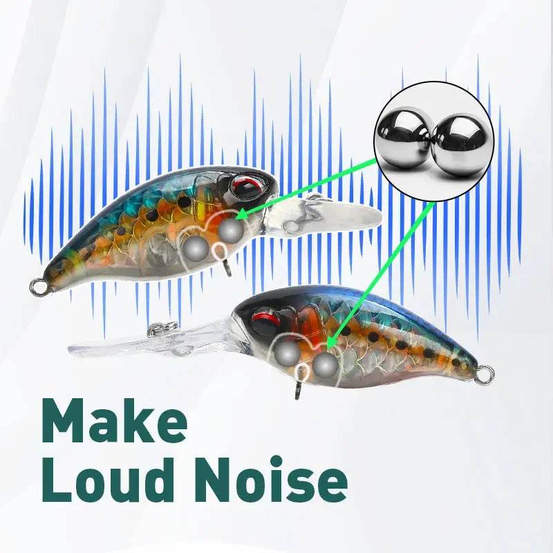 KINGDOM Floating Minnow Crankbait Lure - Fish & Cheaps | Fishing & Outdoor Gear