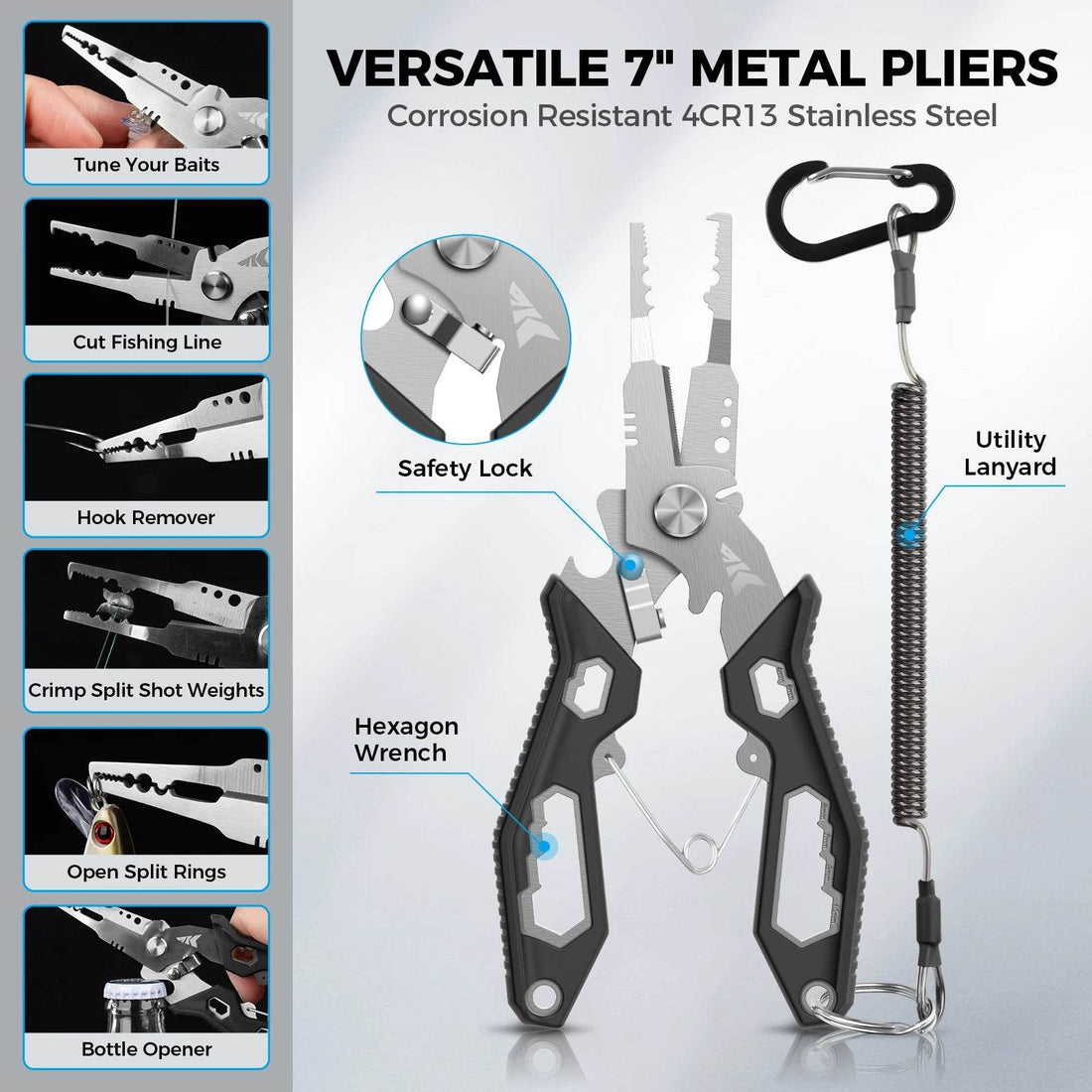 KastKing Everyday Essential Fishing Sling Bag & Tool Set - Fish & Cheaps | Fishing & Outdoor Gear