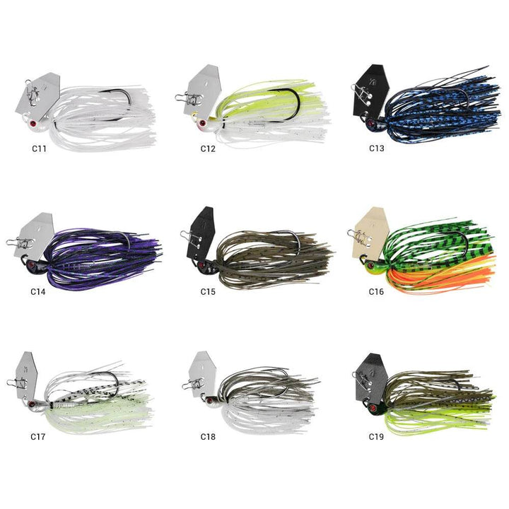 Noeby Chatterbait Bladed Jig – Needle Stinger Hook Series - Fish & Cheaps | Fishing & Outdoor Gear