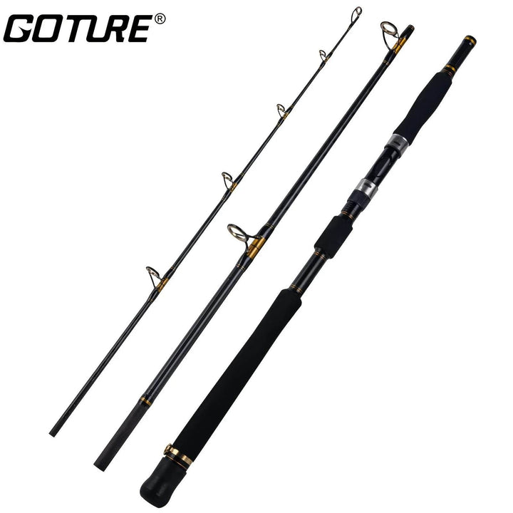 Goture Super Hard Trolling Rod – 2.1m, Spinning, 3-Section - Fish & Cheaps | Fishing & Outdoor Gear