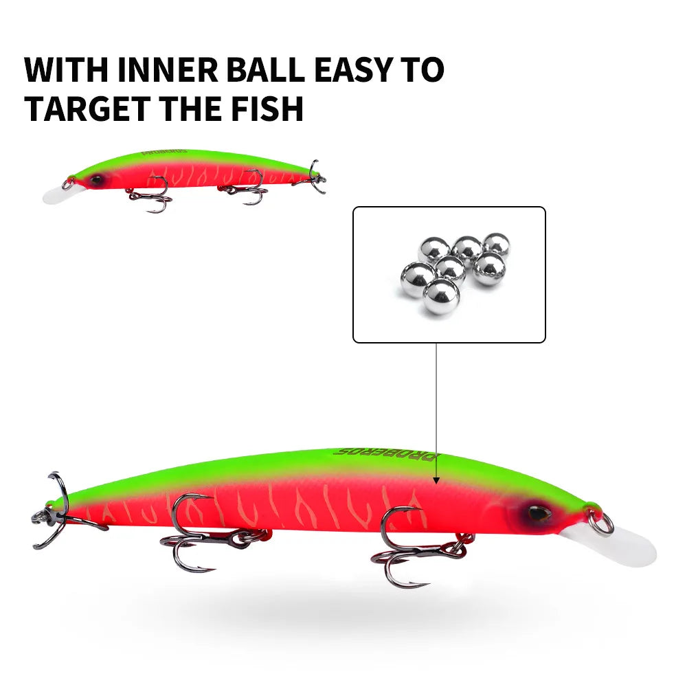 1Pcs Japanese Minnow Fishing Lures Floating 9g 19.5g Hard Bait Artificial Bait Wobbler Crankbait Carp Perch Pesca Fishing Tackle