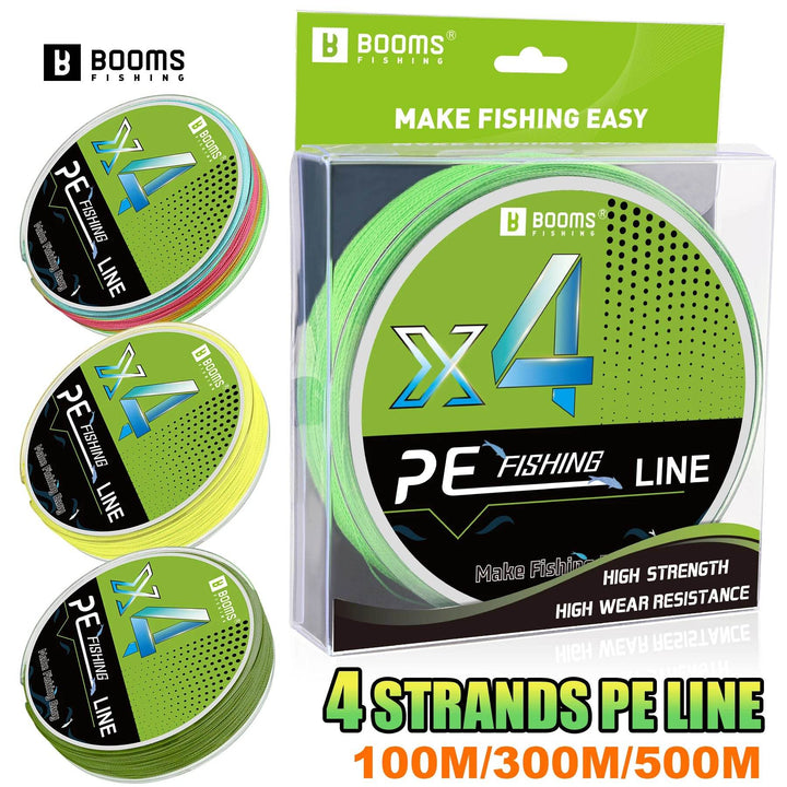 Booms Fishing BG3 4-Strand PE Braided Line - Fish & Cheaps | Fishing & Outdoor Gear