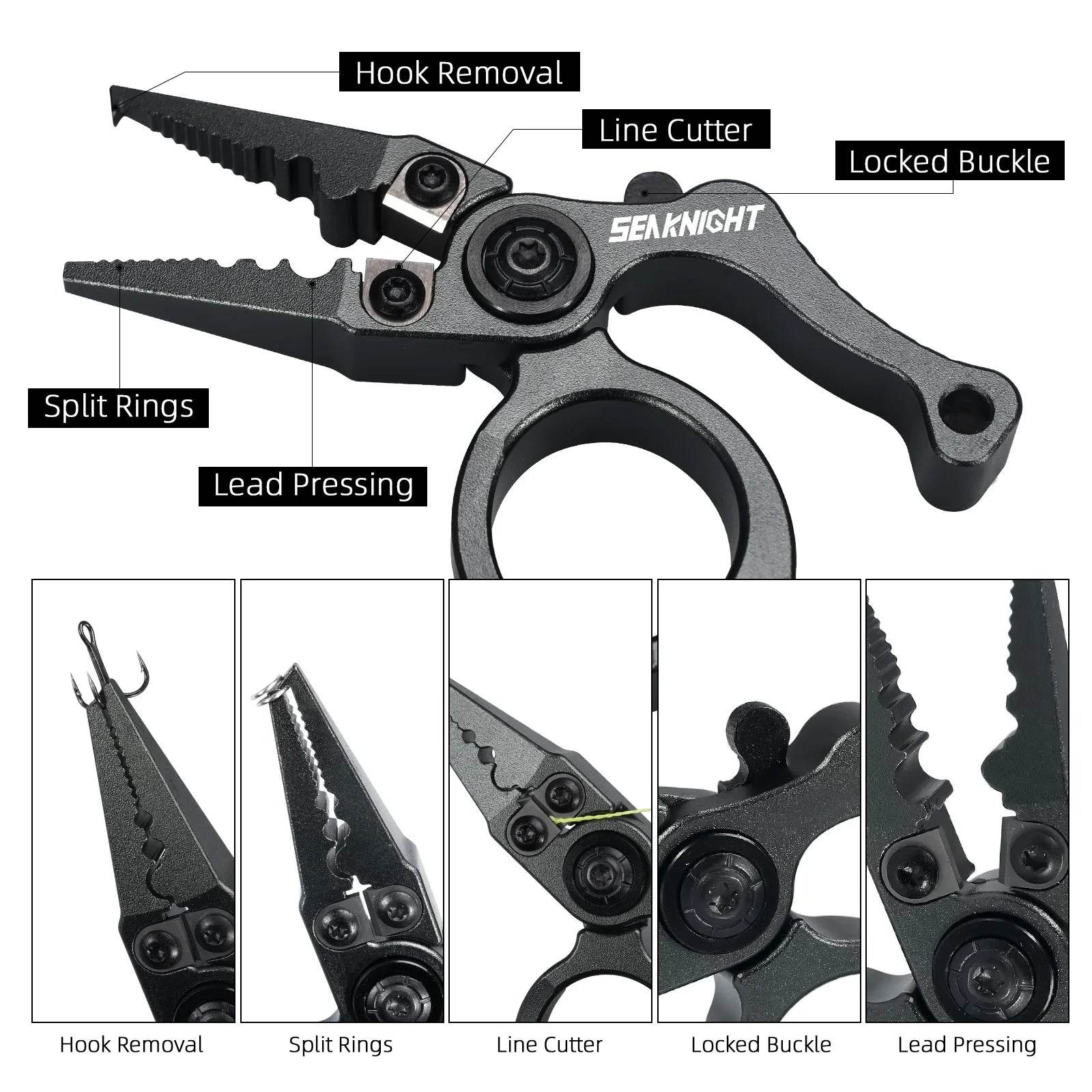 SeaKnight Mini Fishing Pliers – Ultra-Light Precision - Fish & Cheaps | Fishing & Outdoor Gear