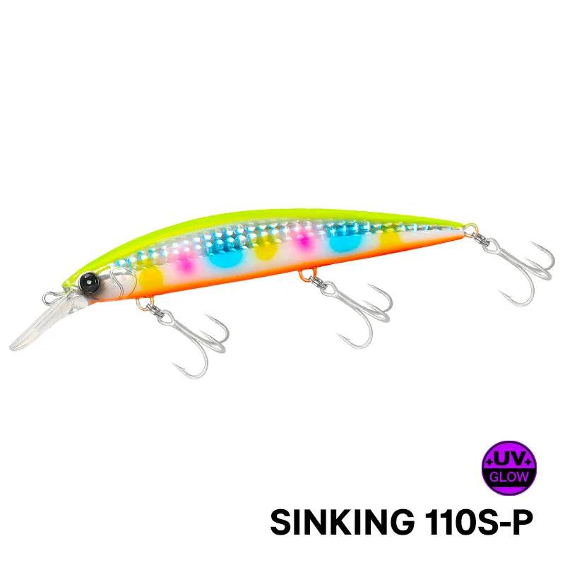 TSURINOYA WIZARD 110S Heavy Casting Minnow Lure - Fish & Cheaps | Fishing & Outdoor Gear