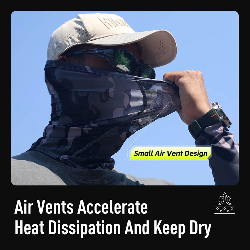 Kingdom Sport UV Fishing Sleeves & Face Cover - Fish & Cheaps | Fishing & Outdoor Gear