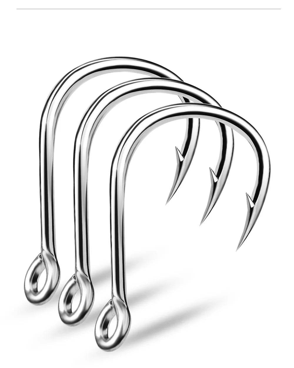 PROBEROS 10pcs Circle Fishing Hooks - Fish & Cheaps | Fishing & Outdoor Gear