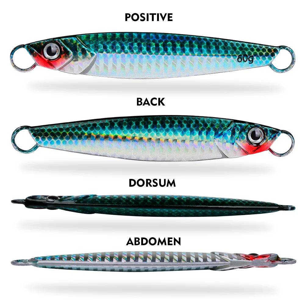 PROBEROS Metal Jig Fishing Lure – Versatile Saltwater & Freshwater Performer - Fish & Cheaps | Fishing & Outdoor Gear