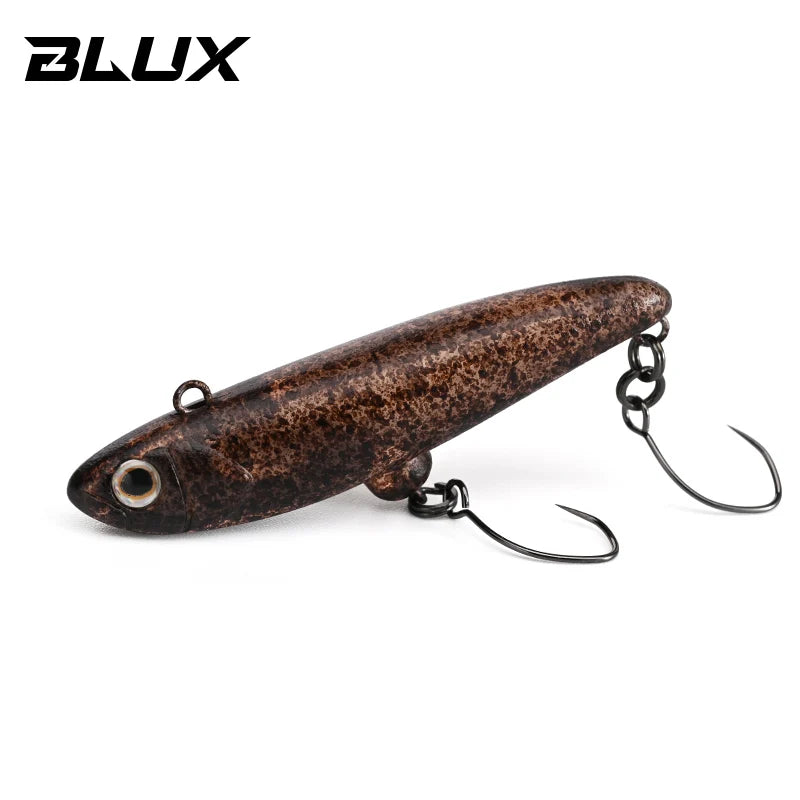 BLUX Dartrun 46mm 4.3g Lipless Sinking Plug Fishing Lure Crankbait Stream Area Trout Darts Plastic Artificial Bait Tackle
