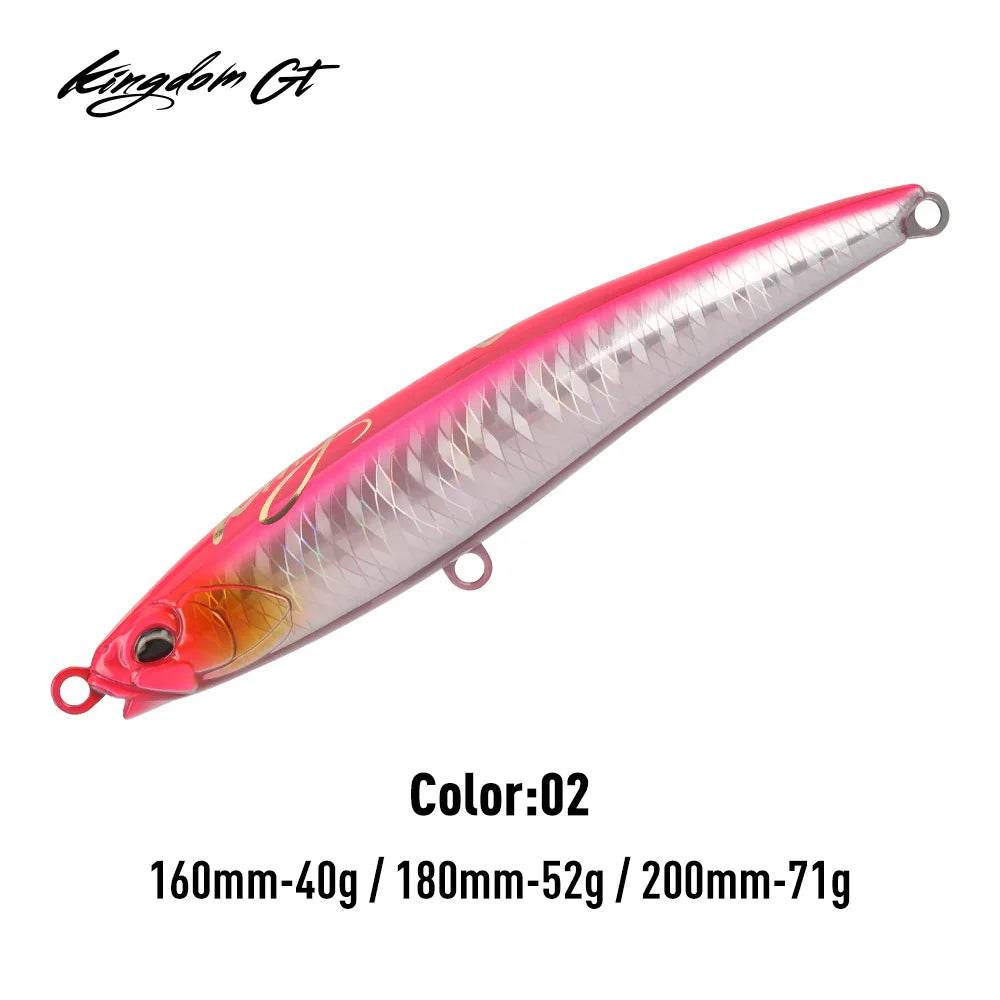Kingdom GT Floating Pencil Lure - Fish & Cheaps | Fishing & Outdoor Gear