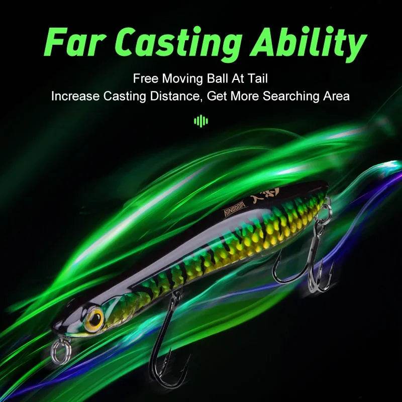 Kingdom Floating/Sinking Pencil Jerkbait - Fish & Cheaps | Fishing & Outdoor Gear
