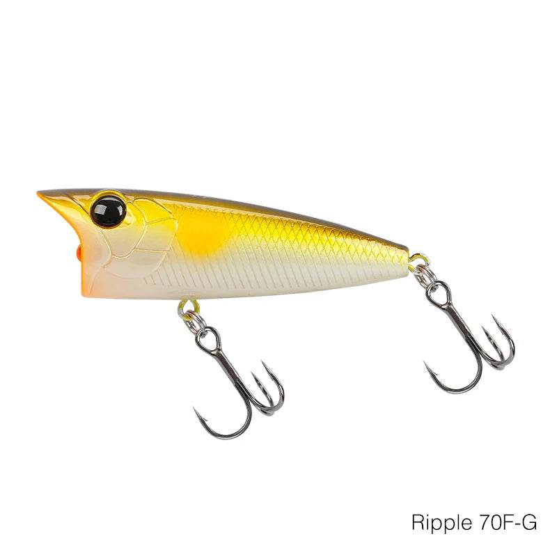 TSURINOYA 70F Popper Ripple – Surface Casting Lure - Fish & Cheaps | Fishing & Outdoor Gear