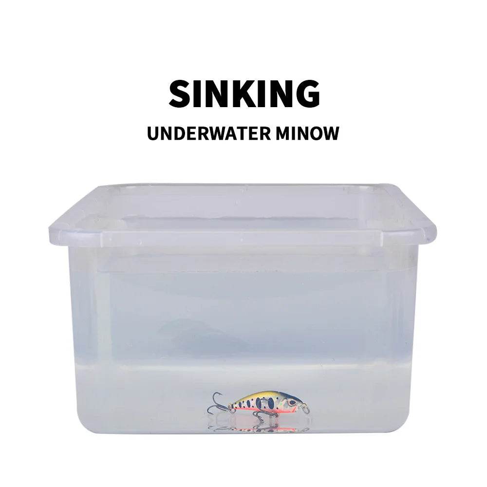PROBEROS Mini Sinking Minnow Wobbler - Fish & Cheaps | Fishing & Outdoor Gear
