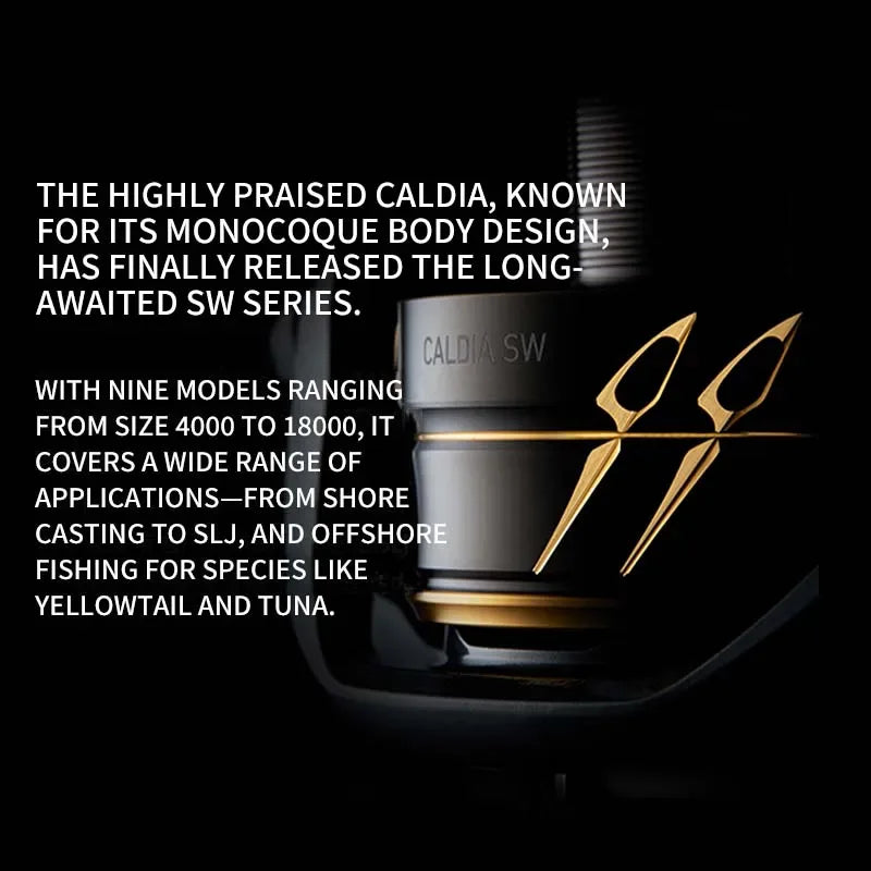 DAIWA CALDIA SW Saltwater Spinning Reel - Fish & Cheaps | Fishing & Outdoor Gear