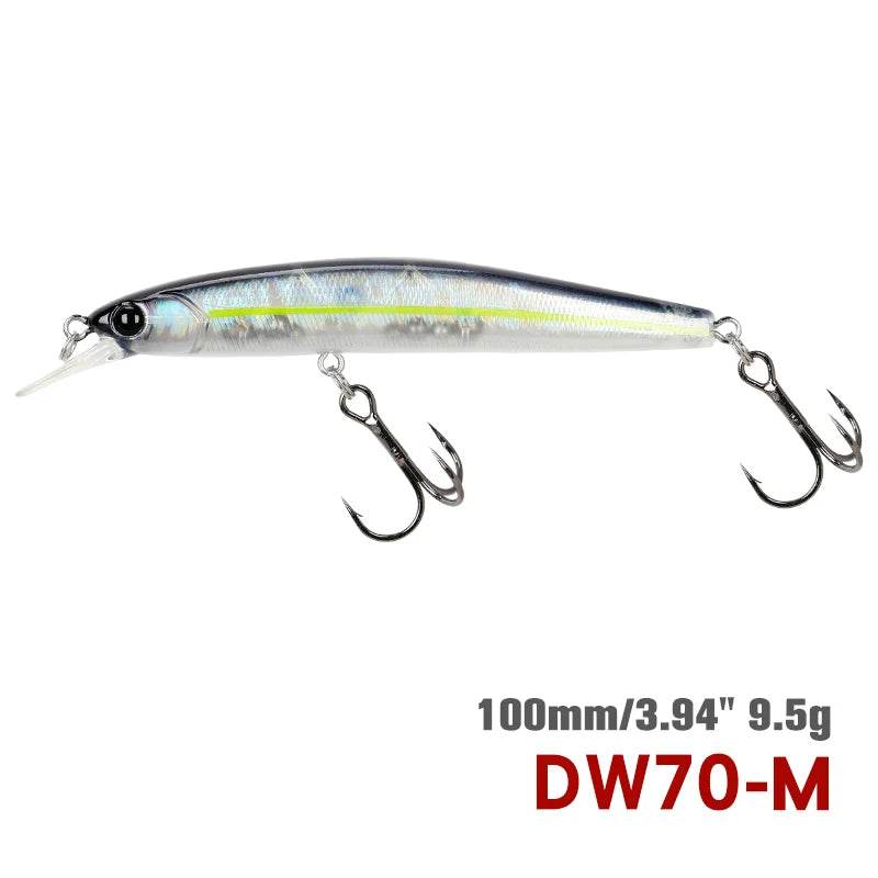TSURINOYA 100SP Suspending Minnow – Precision Jerkbait - Fish & Cheaps | Fishing & Outdoor Gear